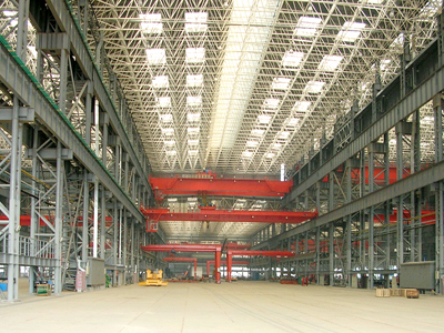Steel Structure of Cnpc Workshop in Huangdao District